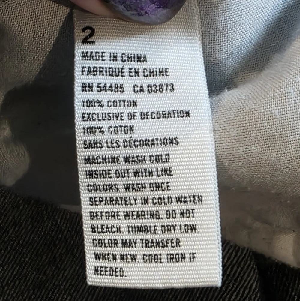 American Eagle Outfitters Dark Blue Jean Shorts Size 2 - Picture 4 of 4